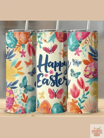 Happy Easter 20oz Tumbler Dis An Dat Tumbler Store