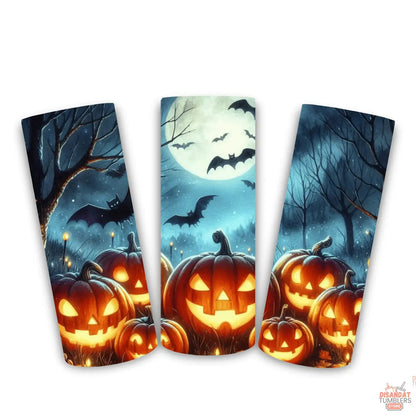 Haunted Jack-o-lantern 20oz Tumblers - Dis An Dat Tumbler Store