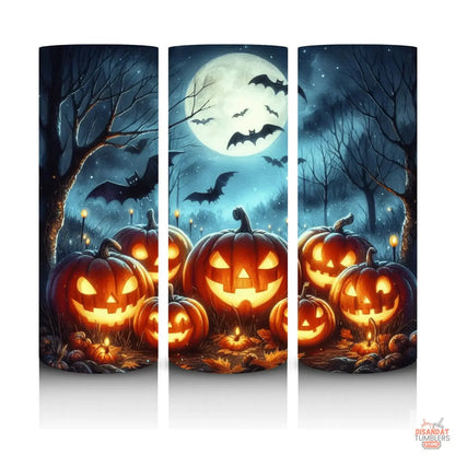 Haunted Jack-o-lantern 20oz Tumblers - Dis An Dat Tumbler Store
