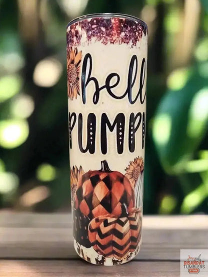 Hello Pumpkin Fall, 20oz Tumbler DisAnDat