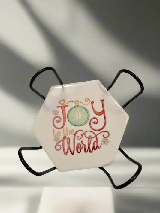 Holiday 4-inch Octagon Coasters Dis An Dat Tumbler Store