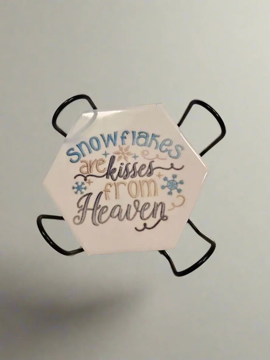 Holiday 4-inch Octagon Coasters Dis An Dat Tumbler Store