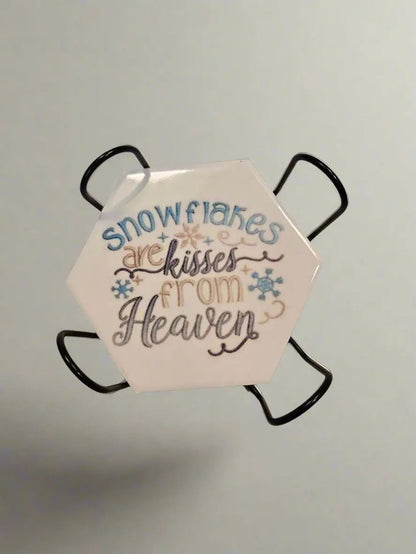 Holiday 4-inch Octagon Coasters Dis An Dat Tumbler Store