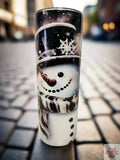 Holliday Snowman 20oz tumbler - Dis An Dat Tumbler Store