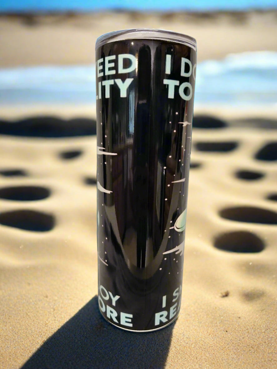 Custom 20oz cant escape Tumbler - Image #4