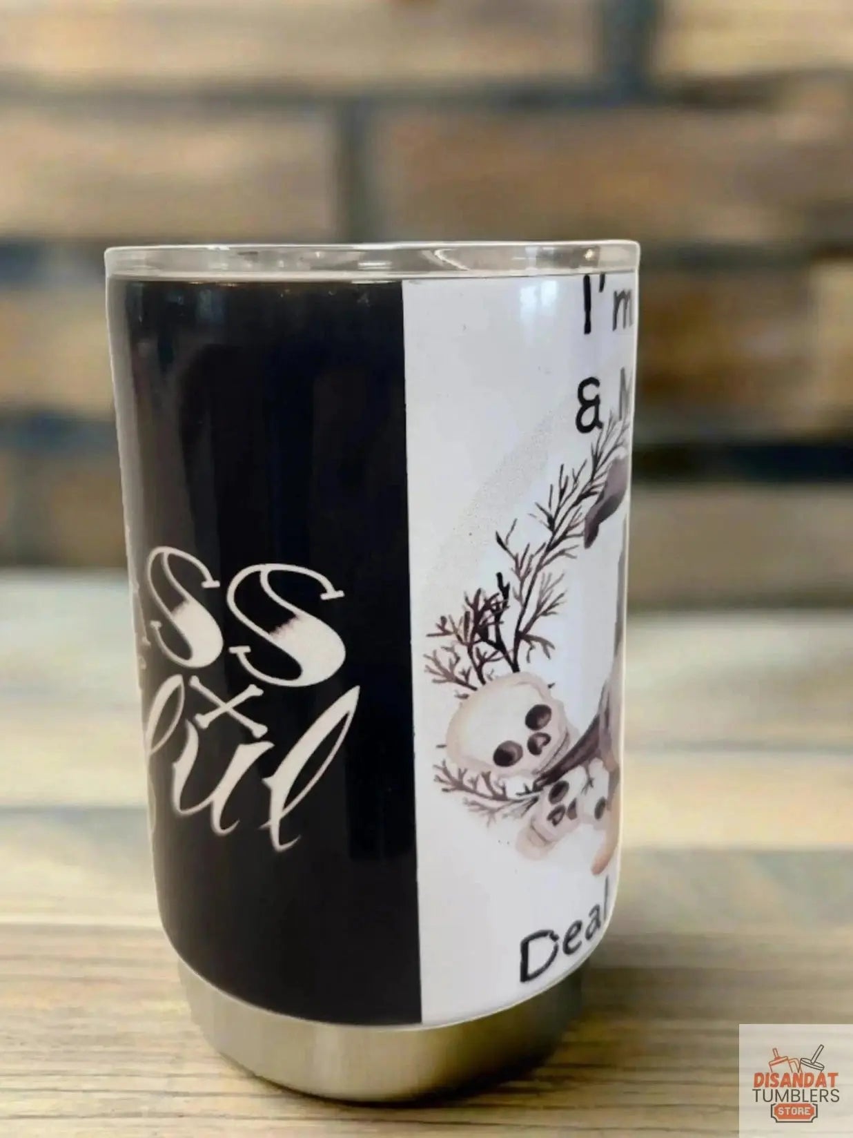 I'm short and mouthy 10oz Coffee Tumbler Dis An Dat Tumbler Store