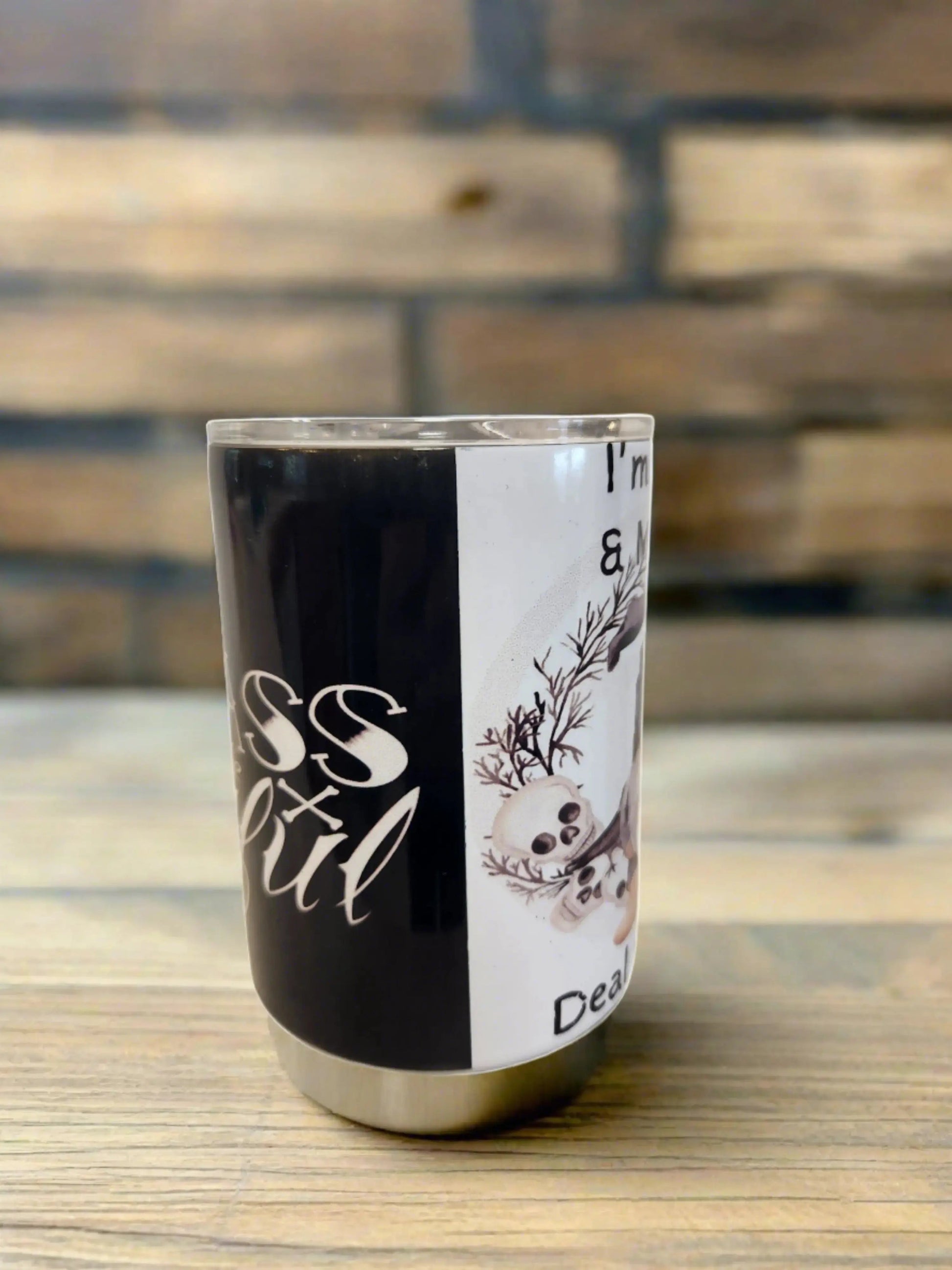 I'm short and mouthy 10oz Coffee Tumbler Dis An Dat Tumbler Store