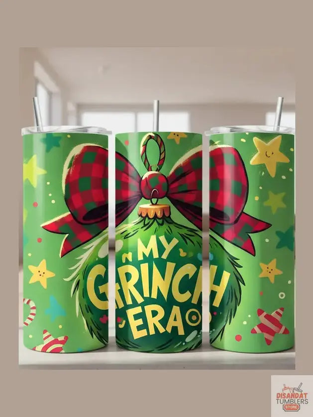 In My Grinch Era 20oz Tumbler - Dis An Dat Tumbler Store