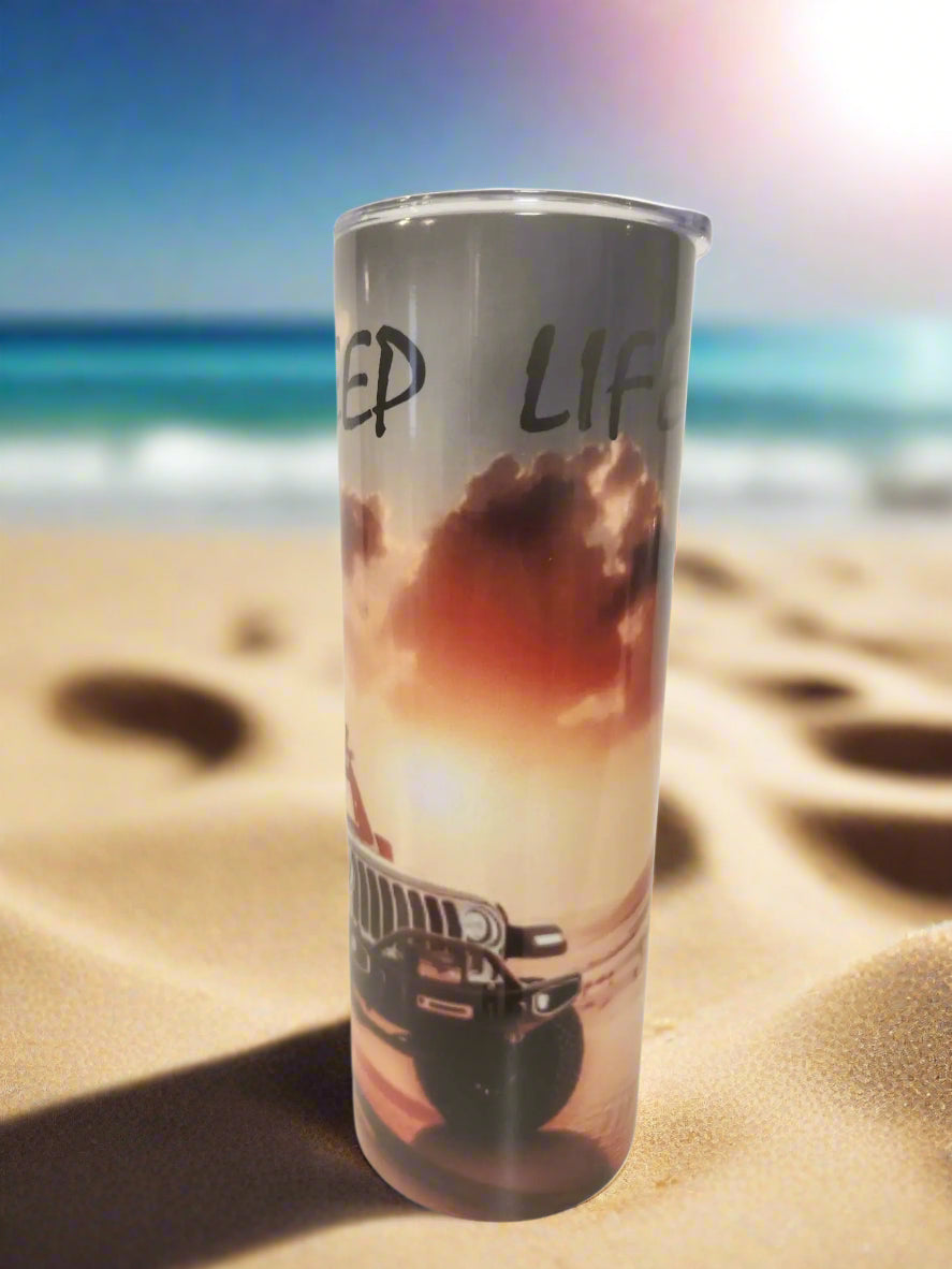 Jeep Life 20oz Tumbler A Little Dis An Dat Tumblers