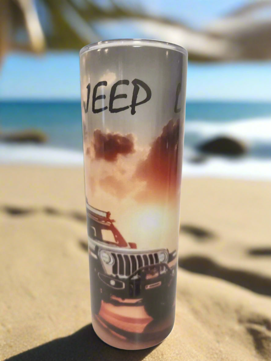 Jeep Life 20oz Tumbler A Little Dis An Dat Tumblers