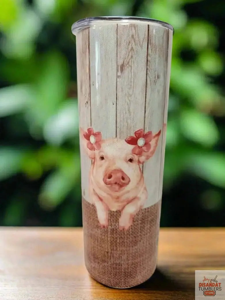 Just a girl loves pigs 20oz Tumbler DisAnDat