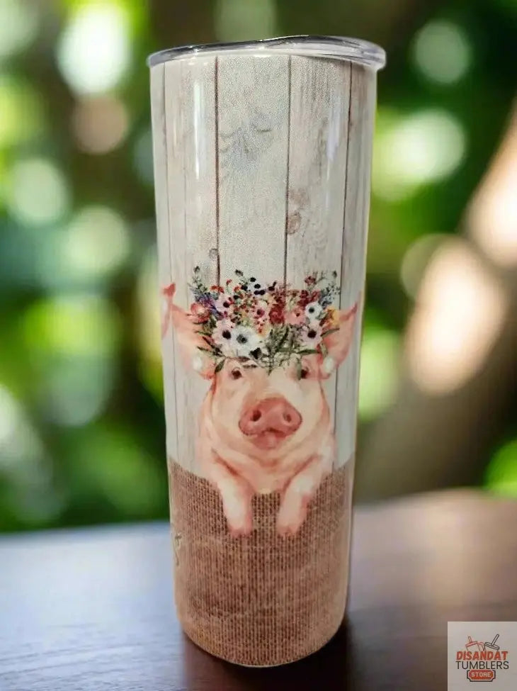 Just a girl loves pigs 20oz Tumbler DisAnDat