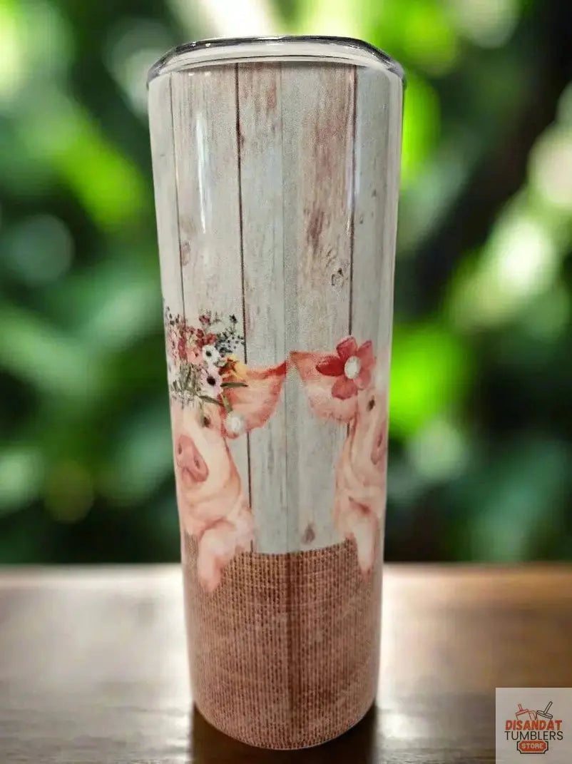 Just a girl loves pigs 20oz Tumbler DisAnDat