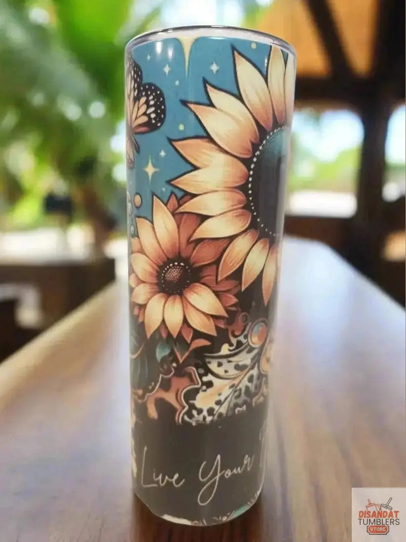 Live your best life, 20oz Tumblers - Dis An Dat Tumbler Store