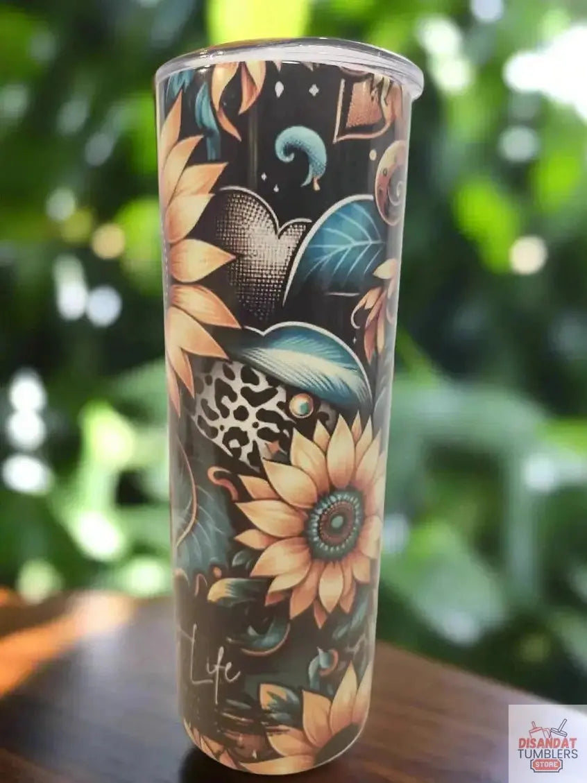Live your best life, 20oz Tumblers - Dis An Dat Tumbler Store