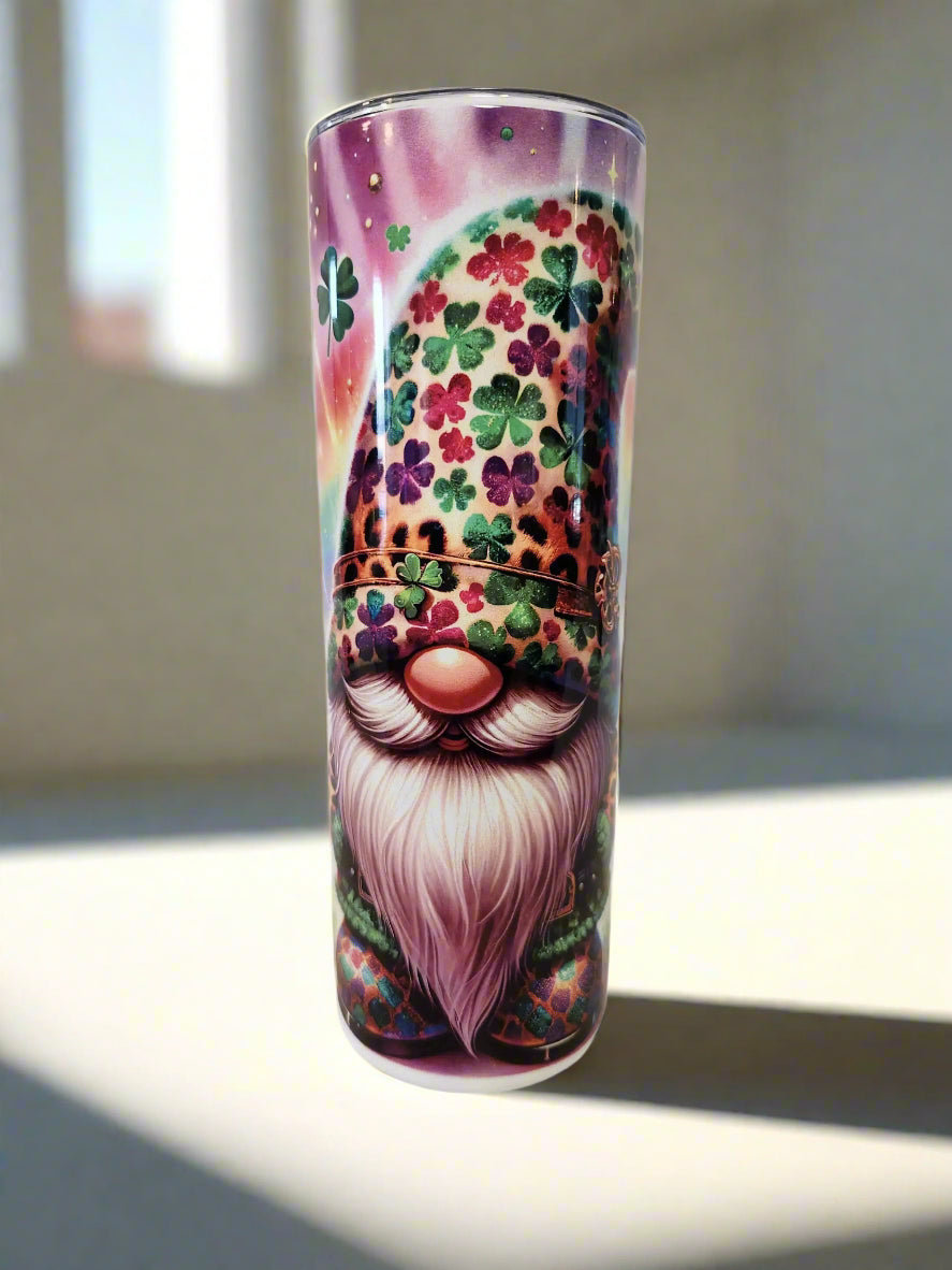 Luck of the Irish Gnomes 20oz Tumblers - Image #1