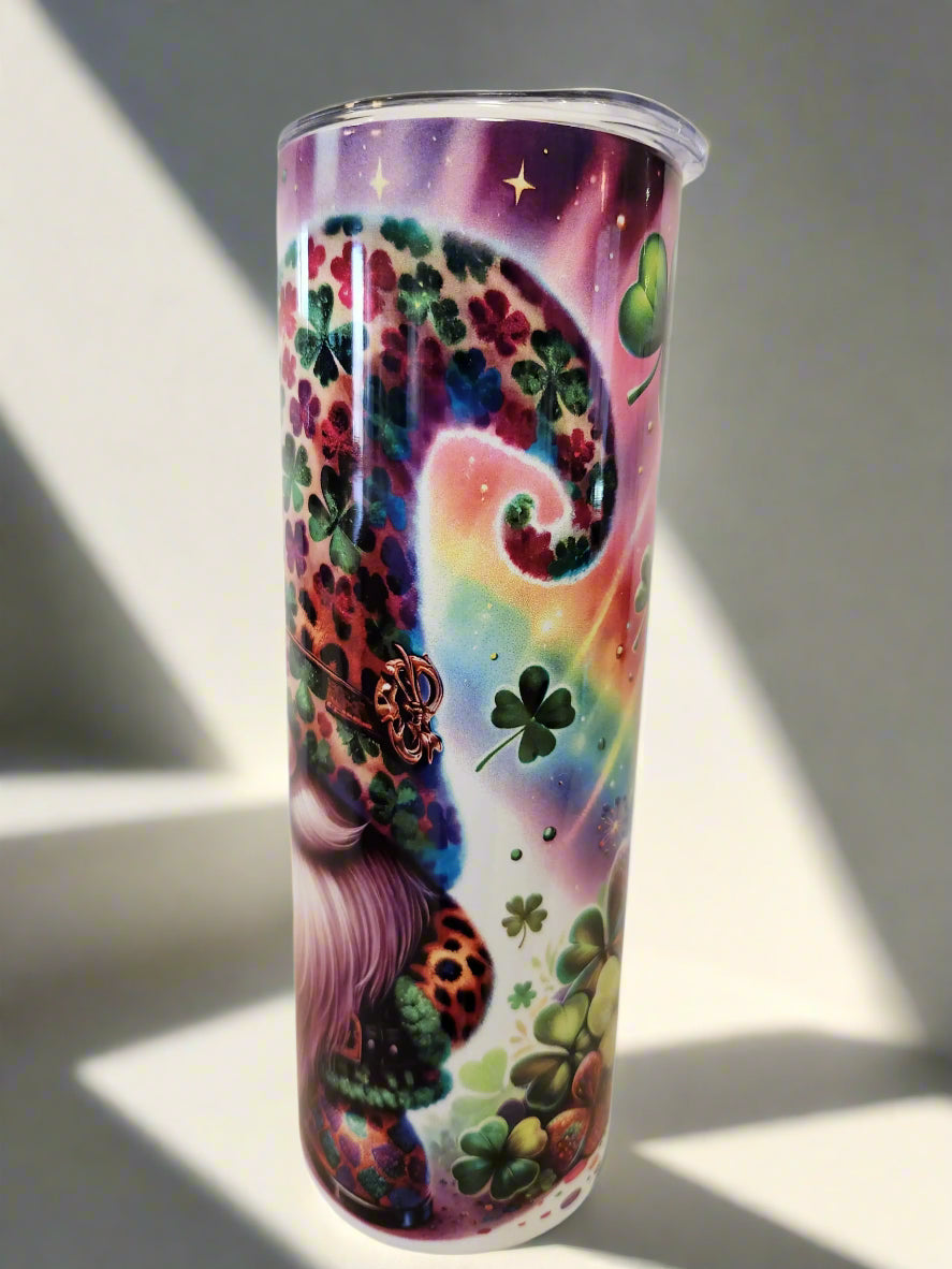 Luck of the Irish Gnomes 20oz Tumblers - Image #4