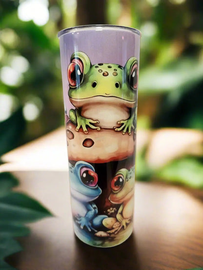 20oz Frogs Tumbler - Dis An Dat Tumbler Store