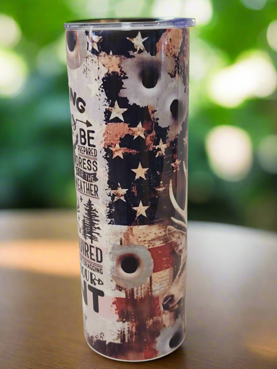 New 20oz Hunting Tumbler A Little Dis An Dat