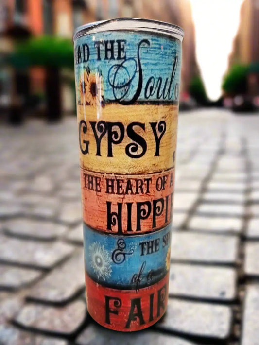 20oz Gypsy Soul Tumbler - Dis An Dat Tumbler Store