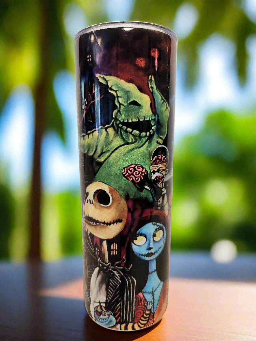 New Custom 20oz Horror/ Love Tumbler - Image #1