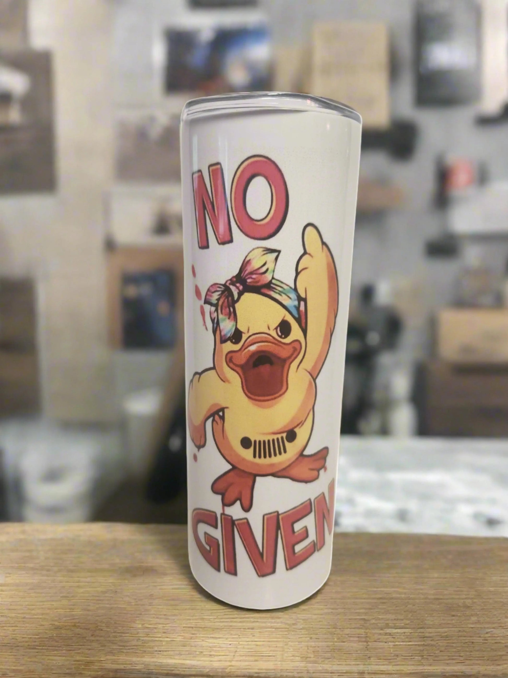 No f given 20oz Duck Tumbler DisAnDat