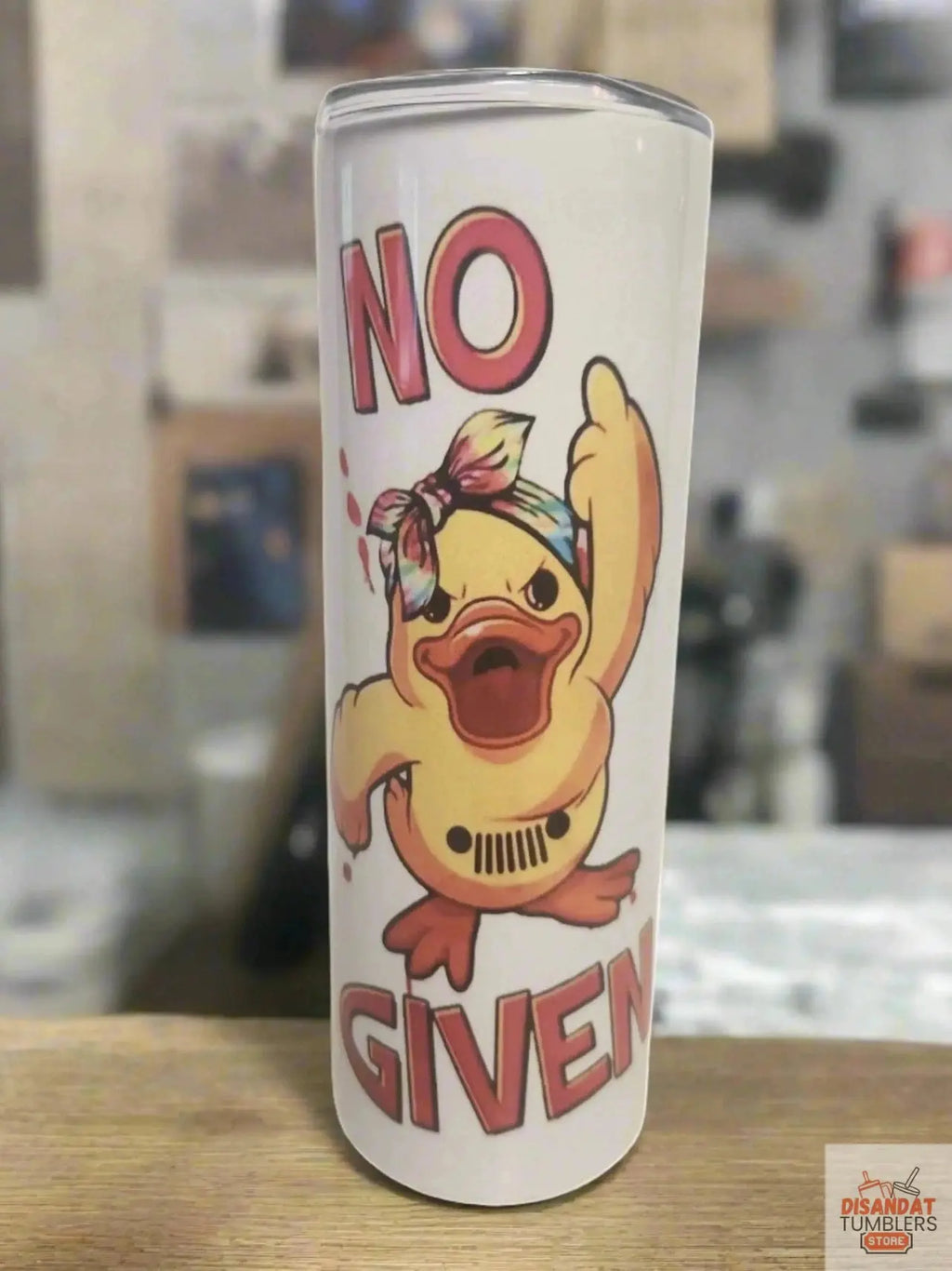 No f given 20oz Duck Tumbler DisAnDat