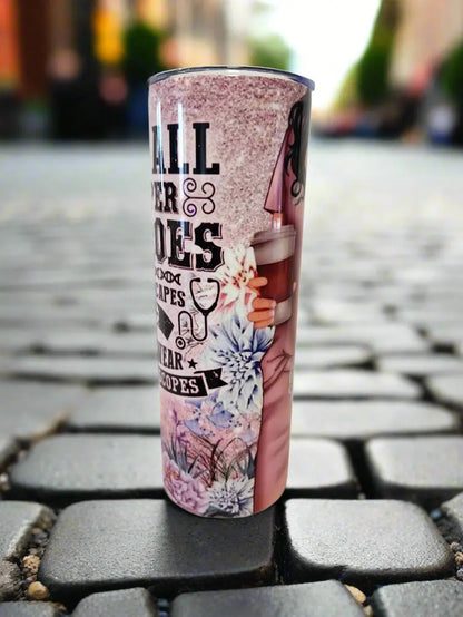 Some Wear Stethoscope 20oz Tumbler - Dis An Dat Tumbler Store