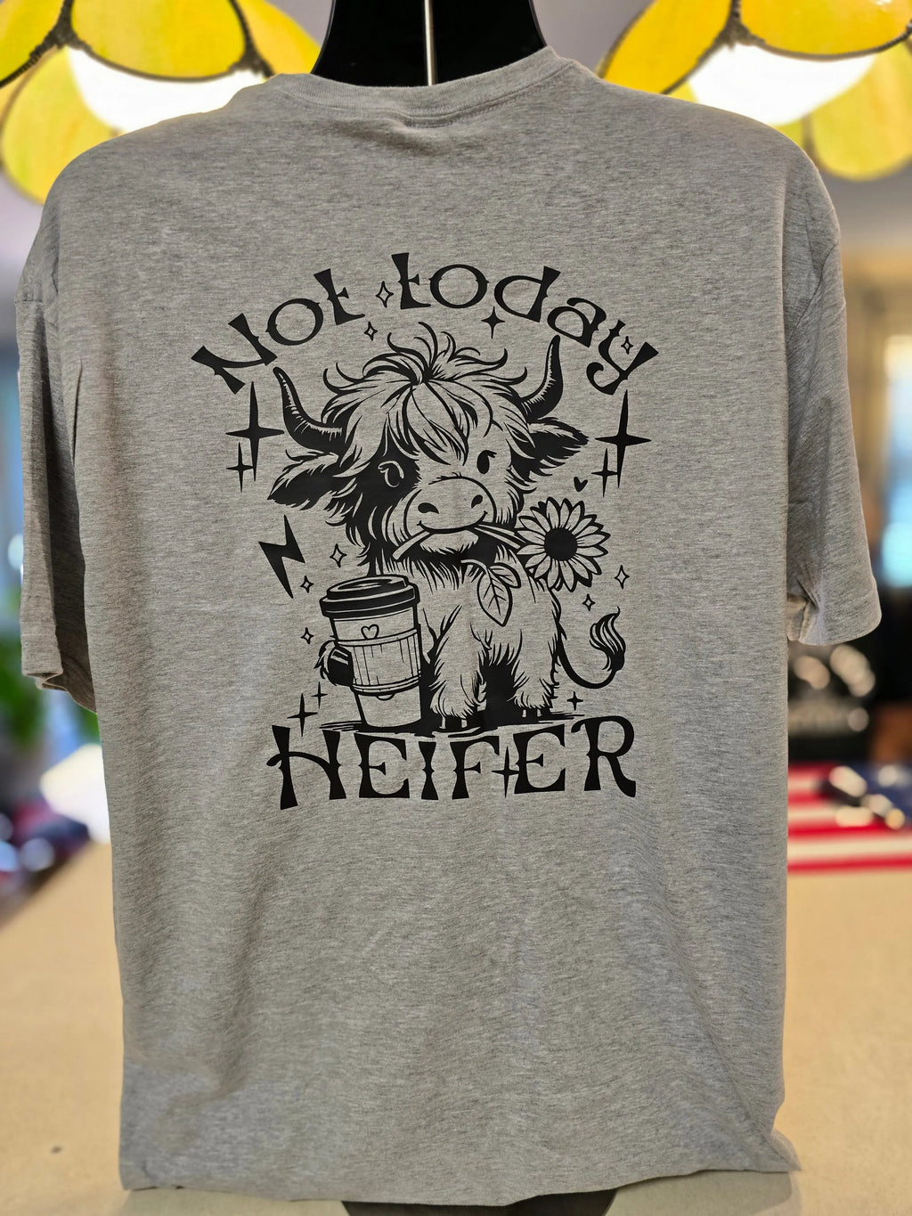 Not today Heifer women's T-shirts