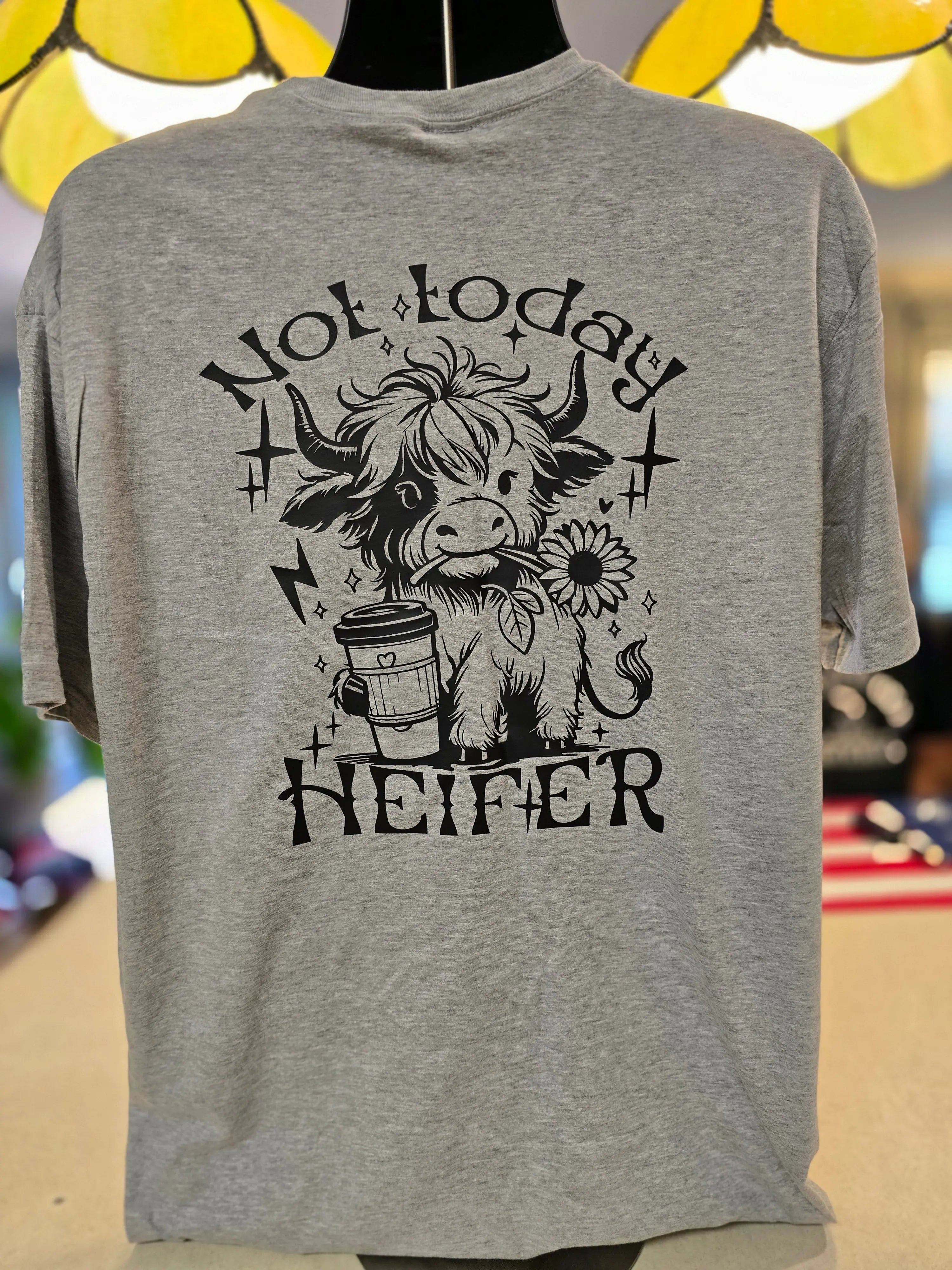 Not today Heifer women's T-shirts