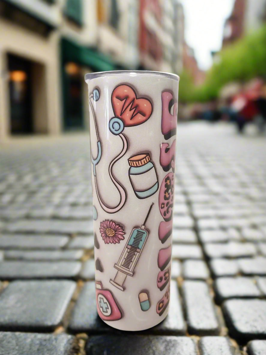 Nurse 20oz Tumbler - Image #2