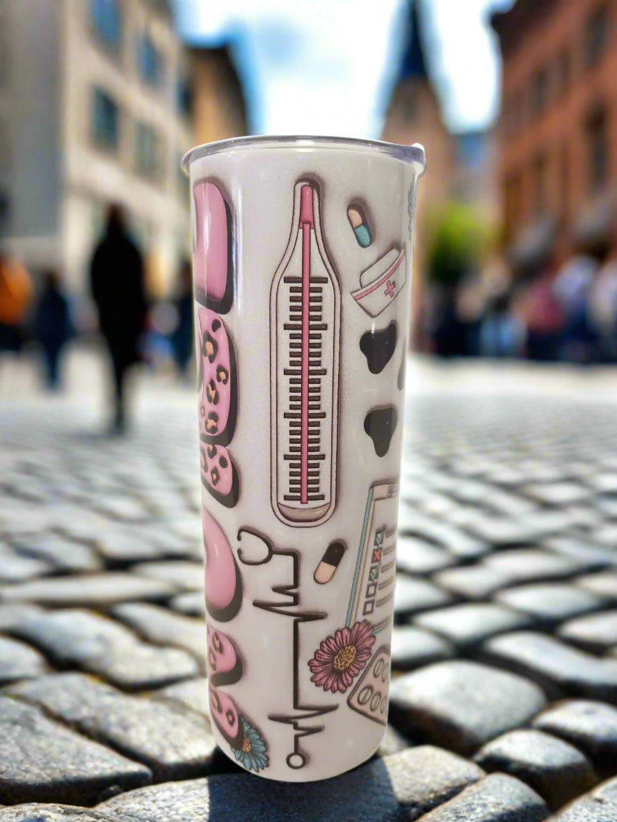 Nurse 20oz Tumbler - Image #4