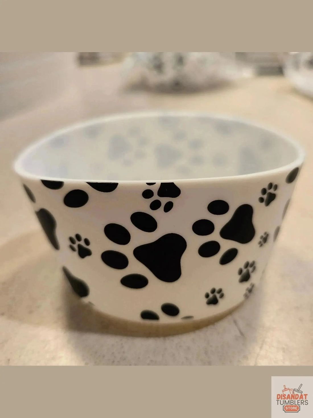 Paw Design Rubber Boot Tumbler Protection - Dis An Dat Tumbler Store