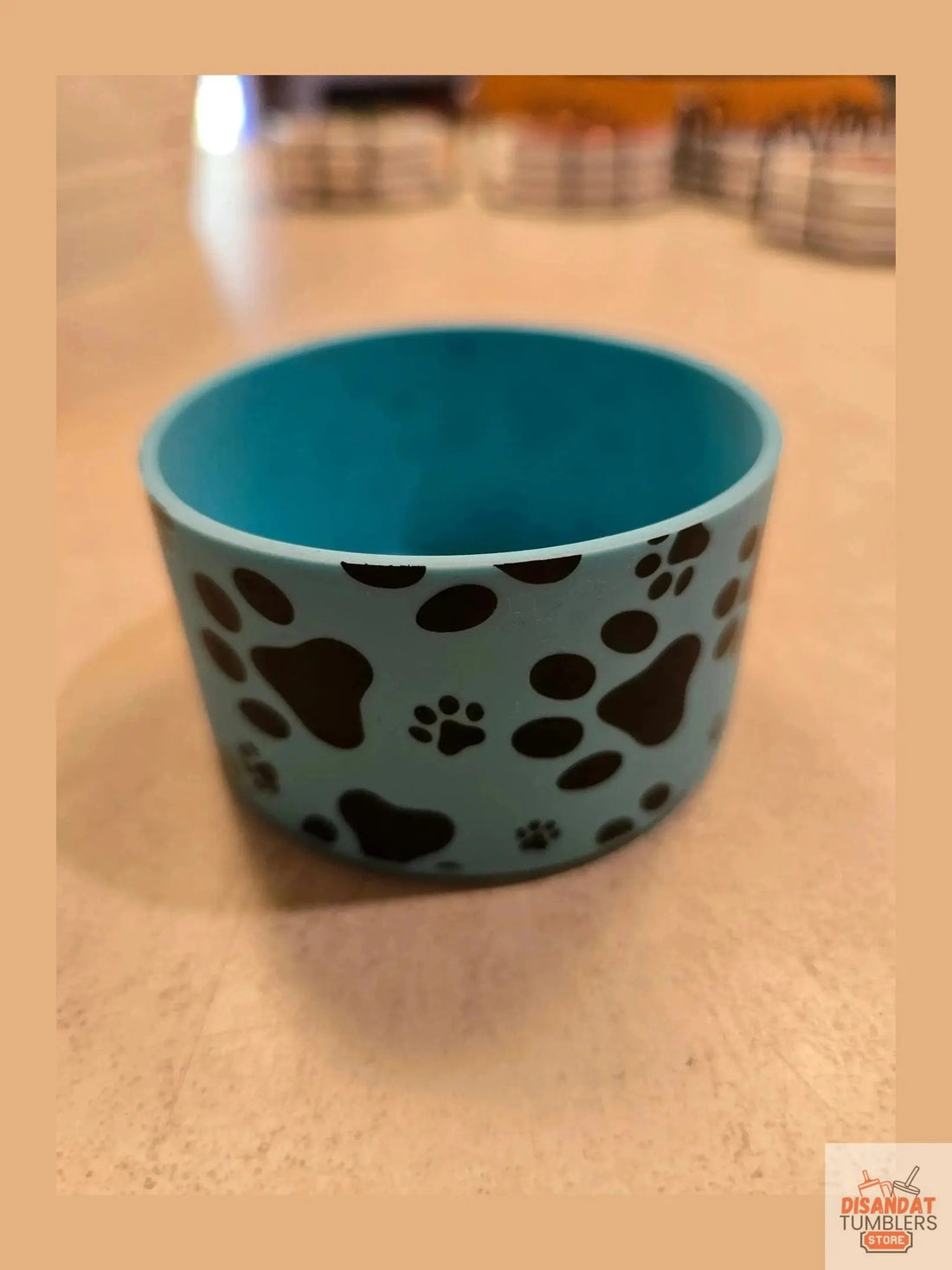 Paw Design Rubber Boot Tumbler Protection - Dis An Dat Tumbler Store