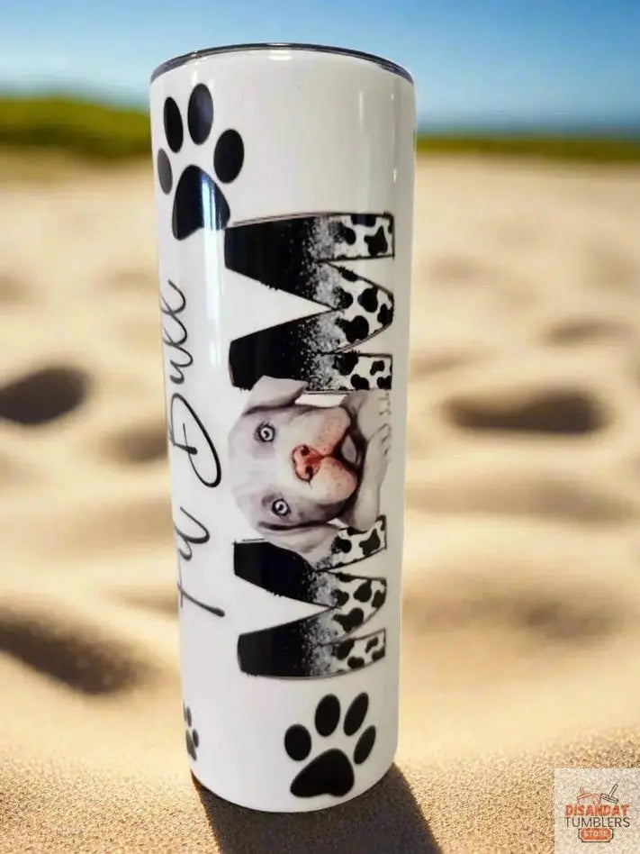 Pitbull Mom 20oz Tumbler DisAnDat