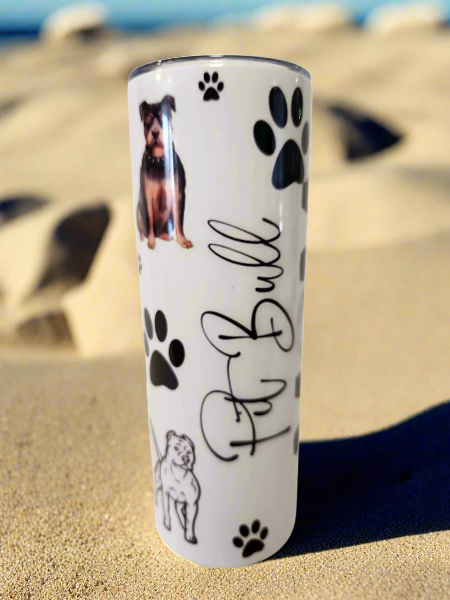 Pitbull Mom 20oz Tumblers