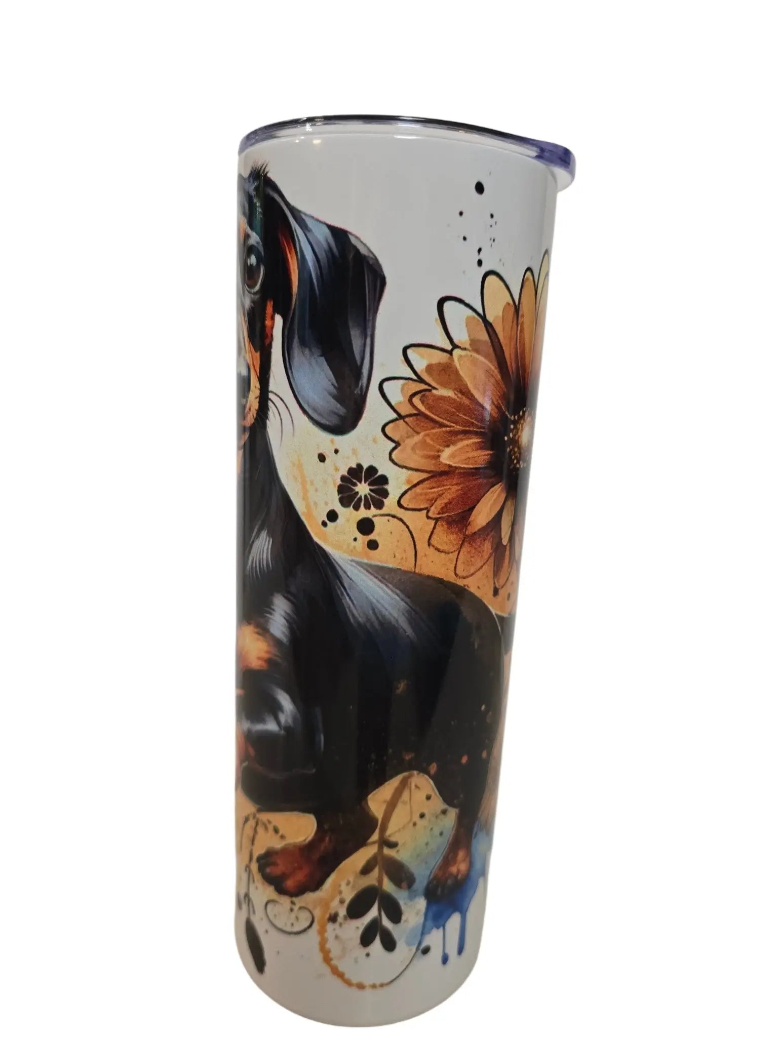 Playful Dashound 20oz Tumbler Dis An Dat Store
