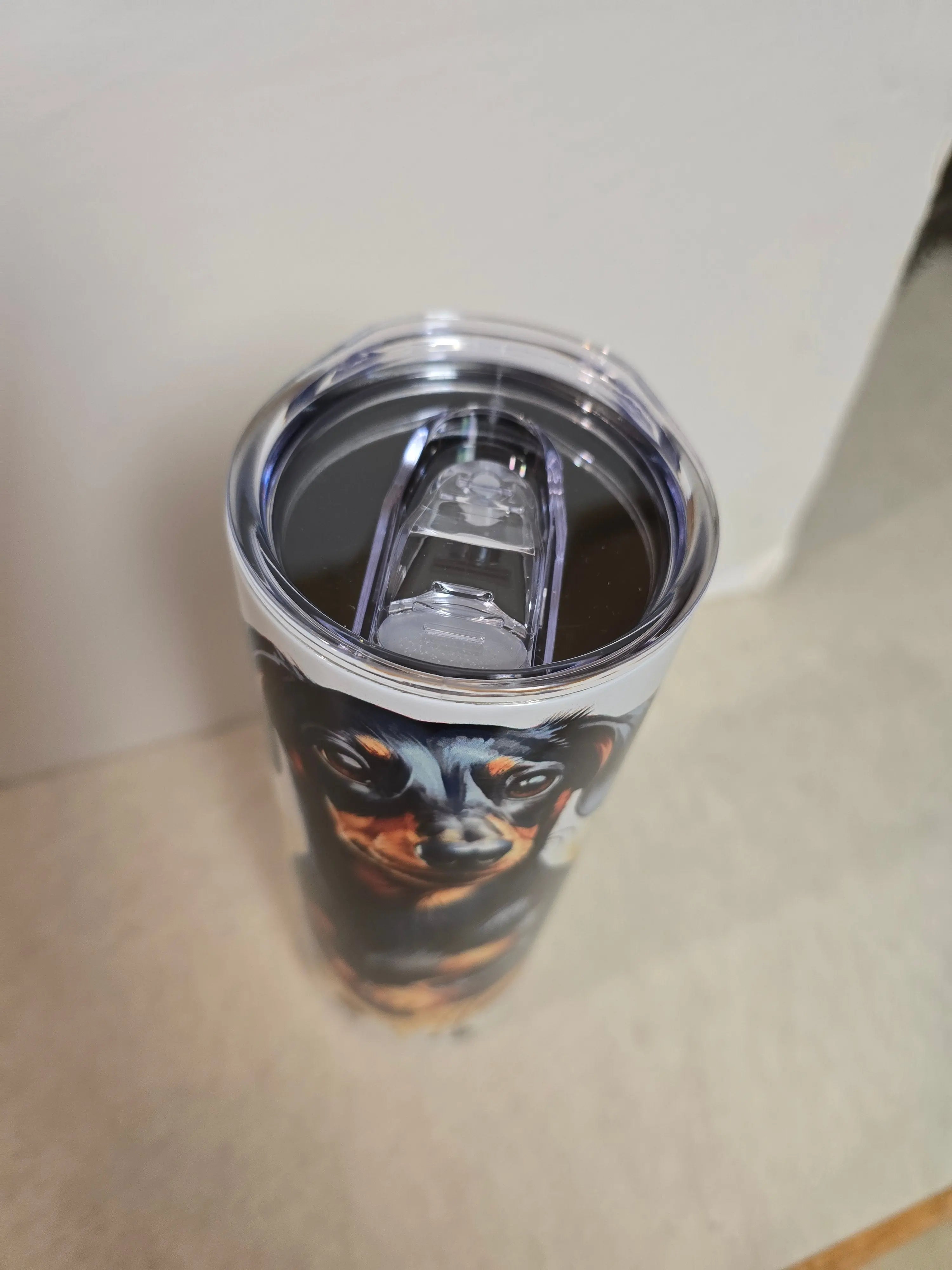 Playful Dashound 20oz Tumbler Dis An Dat Store