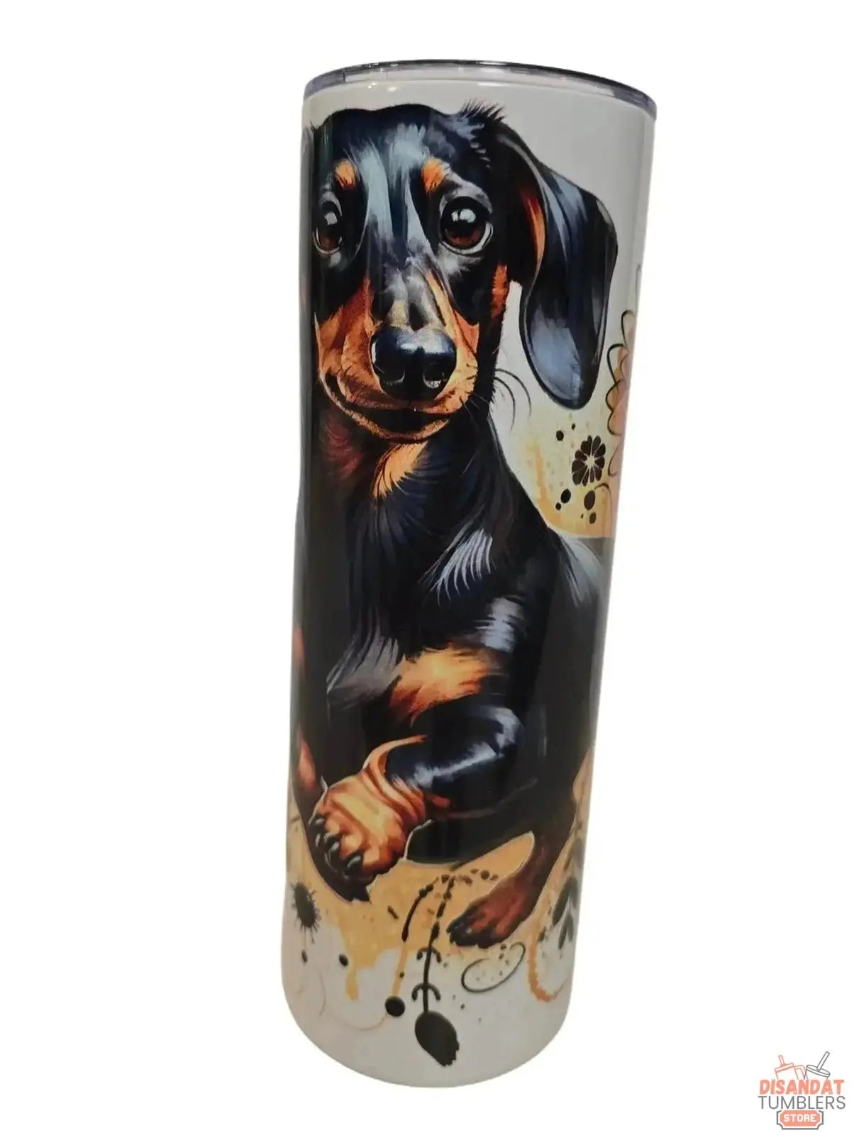 Playful Dashound 20oz Tumbler DisAnDat
