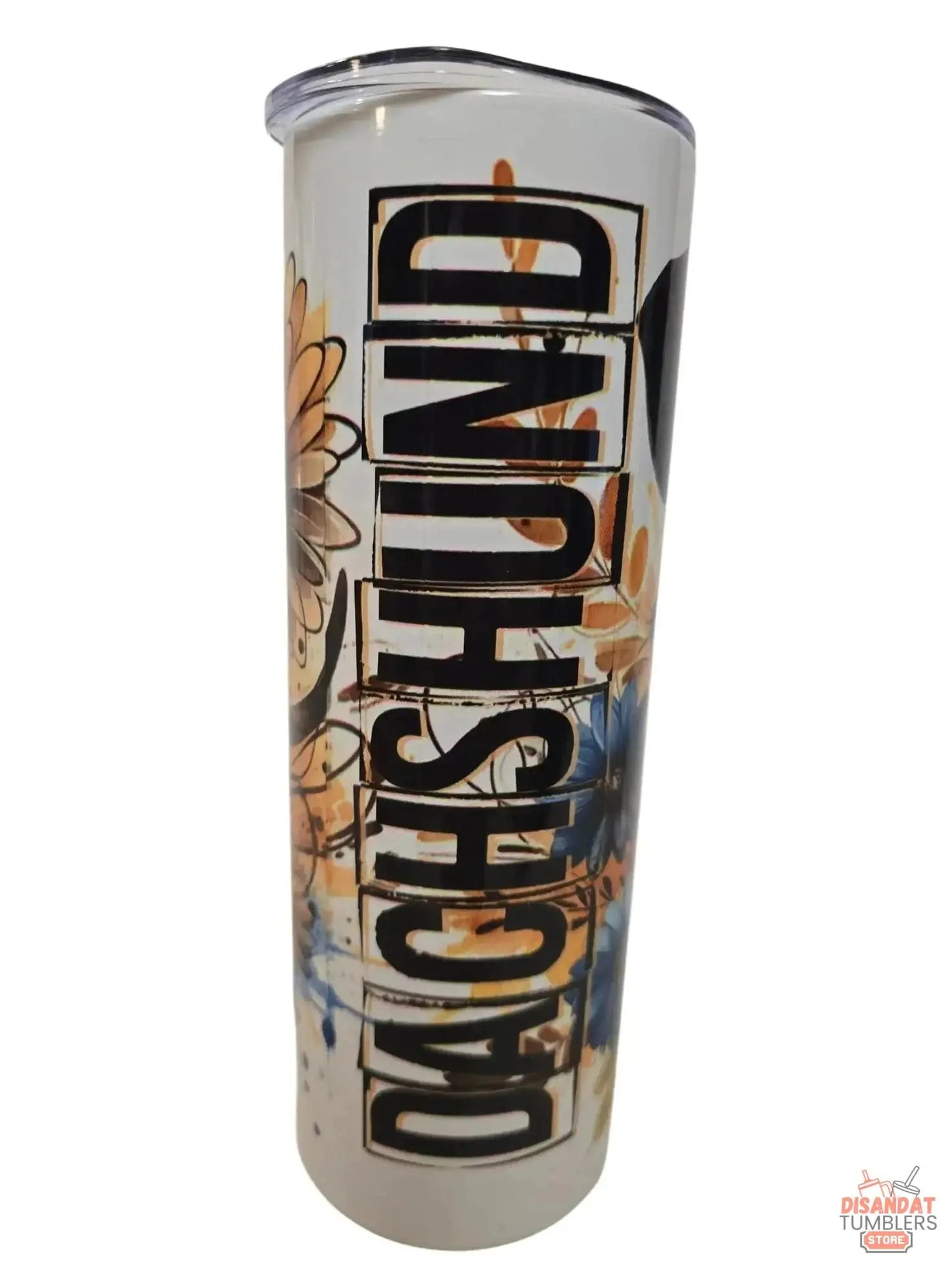 Playful Dashound 20oz Tumbler DisAnDat