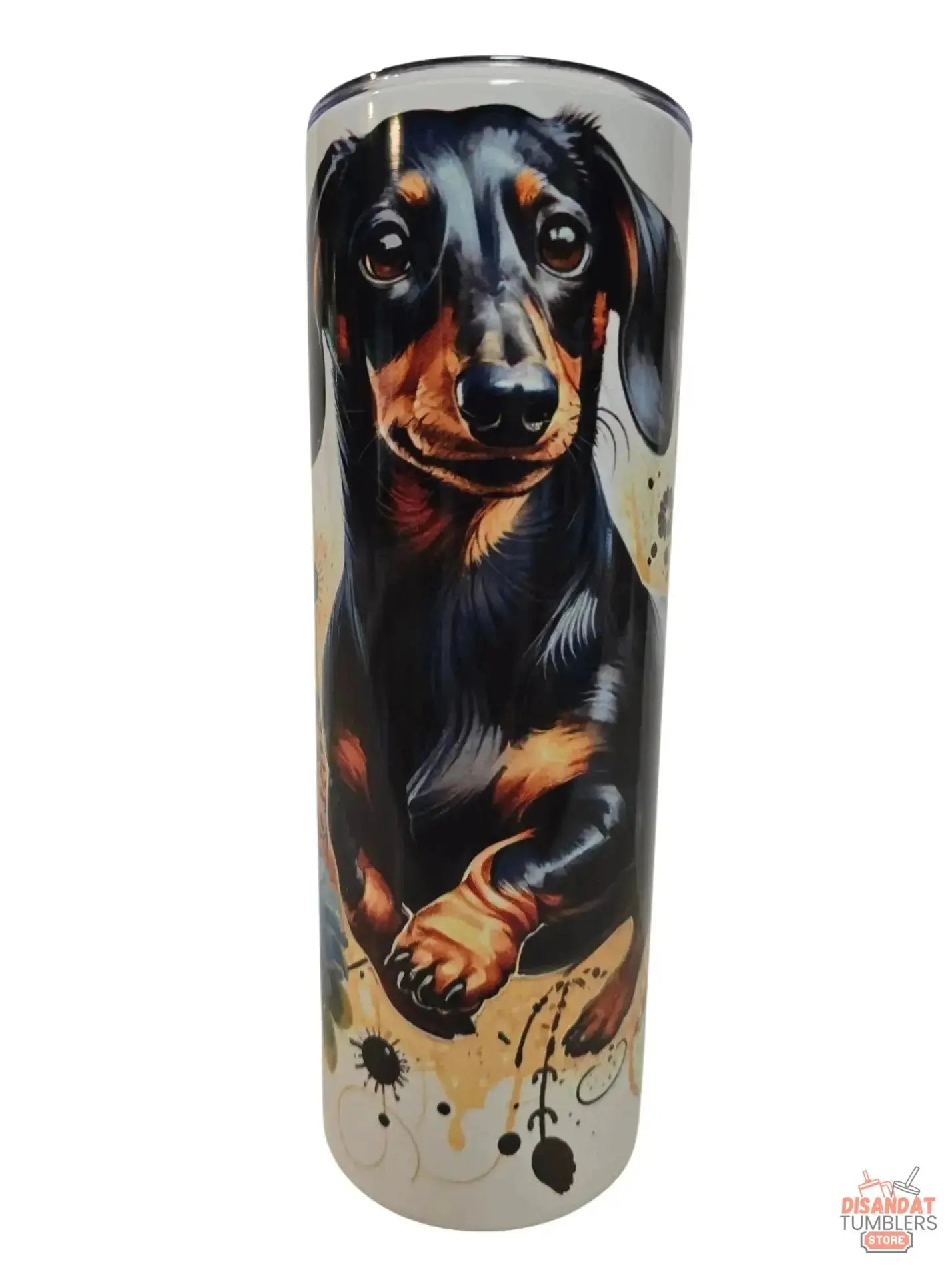 Playful Dashound 20oz Tumbler DisAnDat