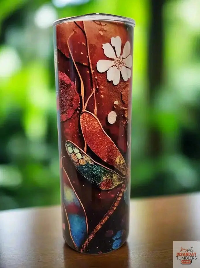 Pretty Dragonfly 20oz Tumbler DisAnDat