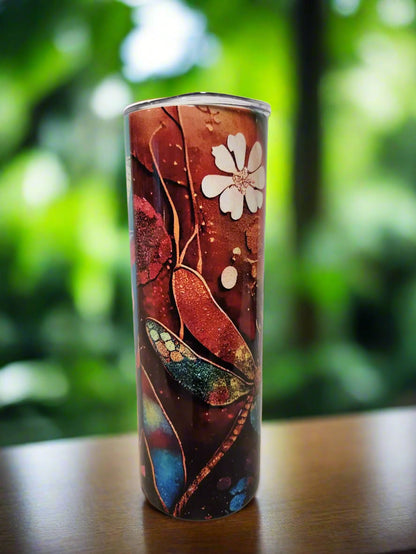 Pretty Dragonfly 20oz Tumbler DisAnDat