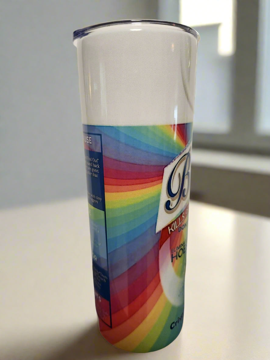 Custom 20oz Rainbow Bitch Be Gone Tumbler - Image #2