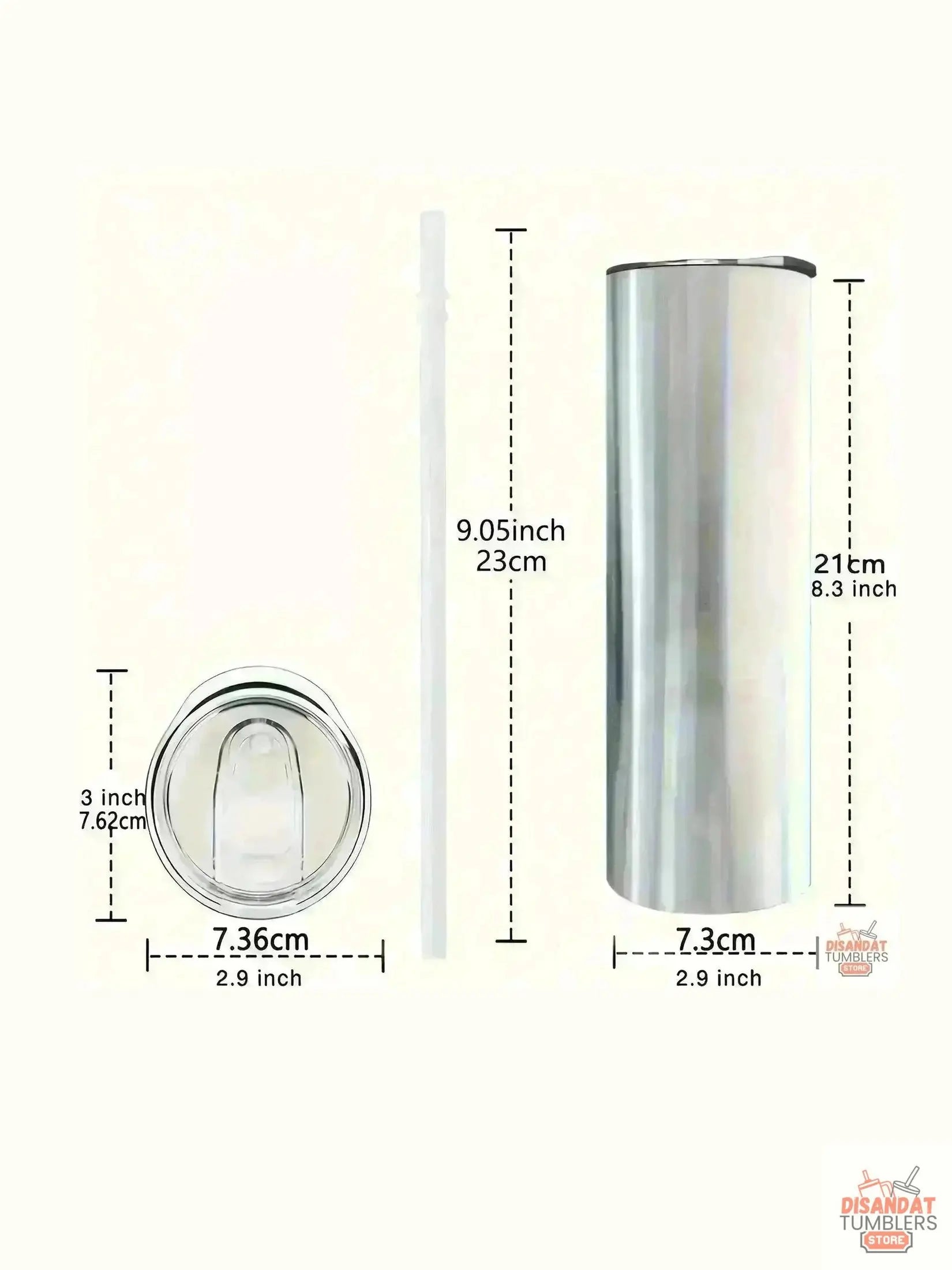 Shitters Full 20oz Tumbler - Eco-Friendly & Reusable - Dis An Dat Tumbler Store