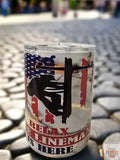 Relax the Lineman is here 10oz Coffee Tumbler Dis An Dat Tumbler Store