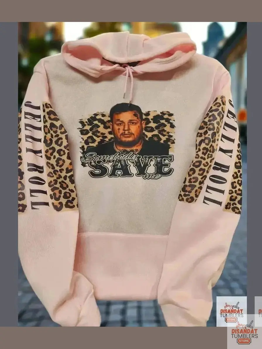 Save me women's leopard Hoodie - Dis An Dat Tumbler Store