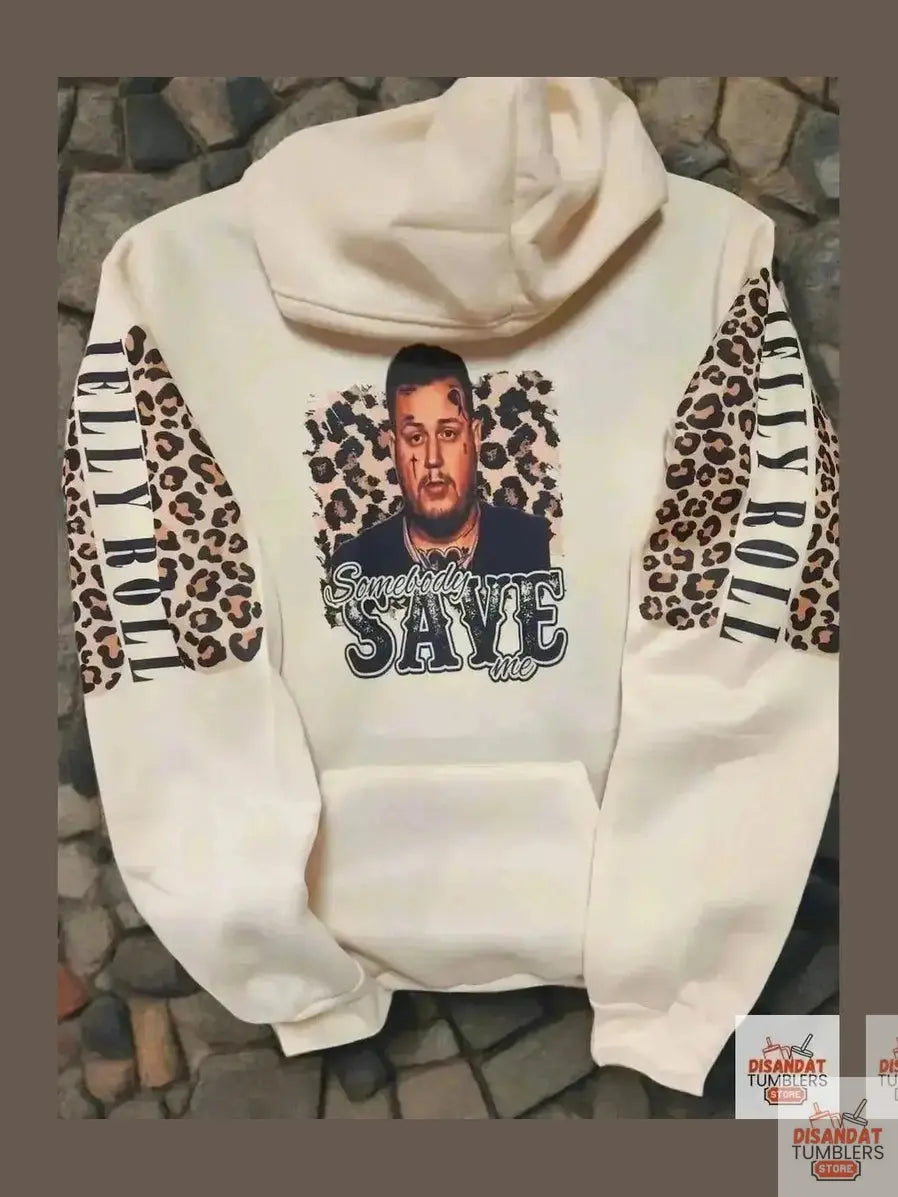 Save me women's leopard Hoodie - Dis An Dat Tumbler Store