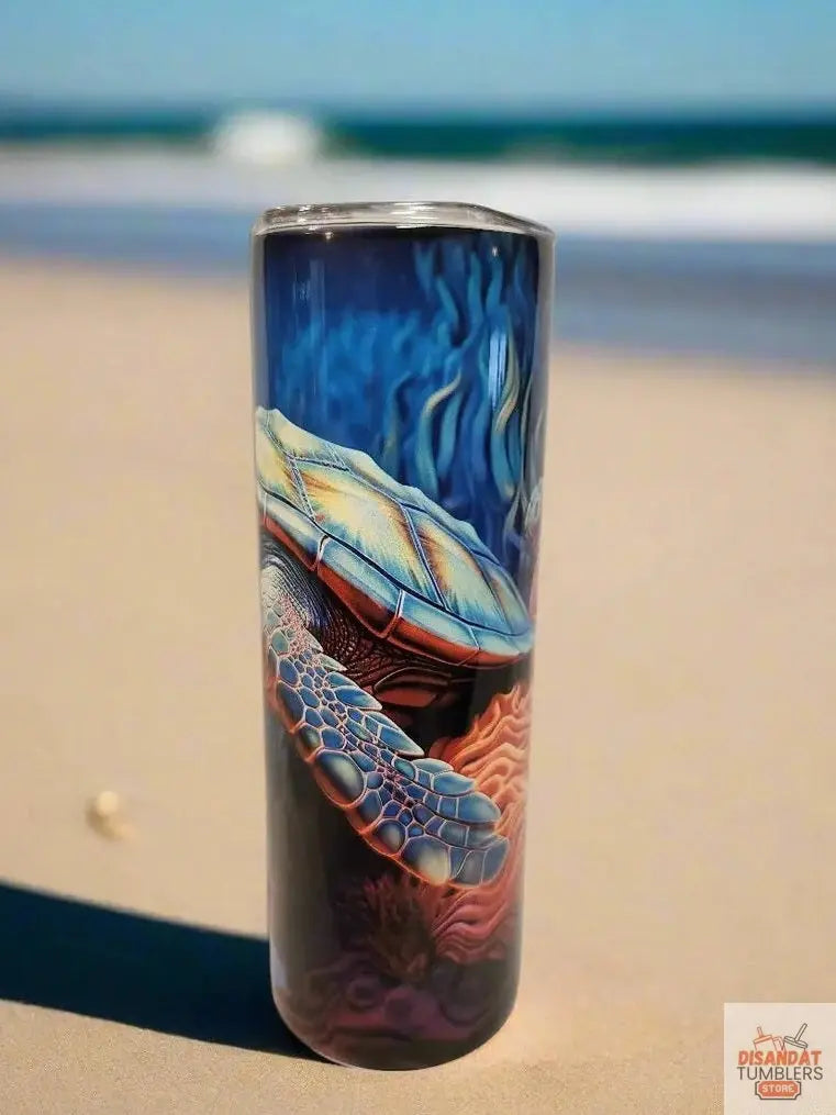Sea Turtle 20oz Tumbler DisAnDat