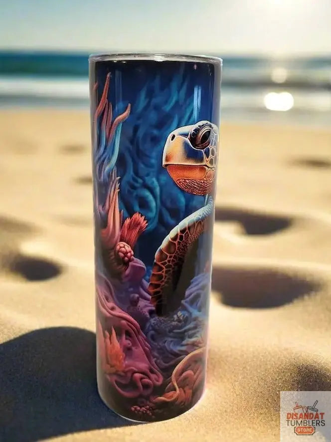 Sea Turtle 20oz Tumbler DisAnDat